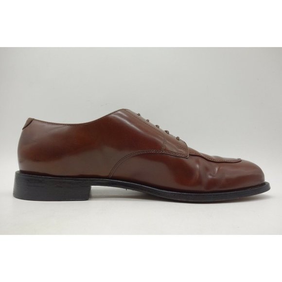 Cole Haan City Brown Leather Split Toe Lace Up Dress Oxfords Shoes Men\'s 10.5 D main image 8